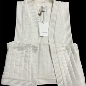 Les Coyotes De Paris Kids White Vest